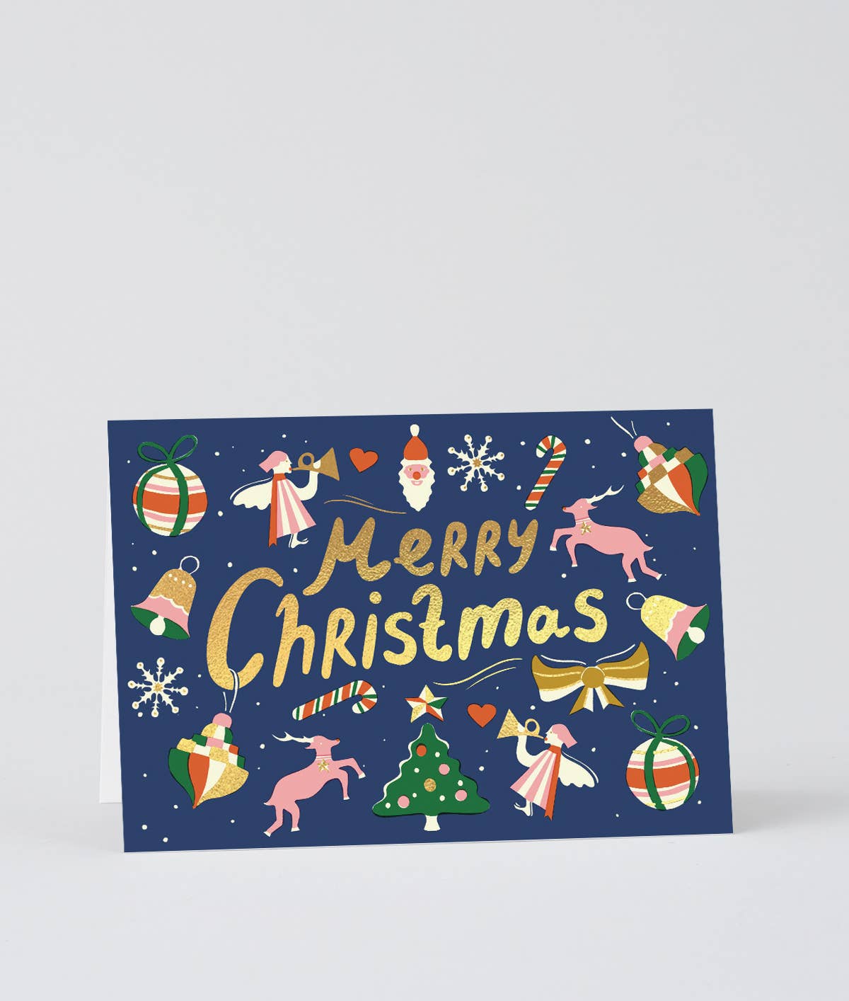 Merry Christmas Holiday Greeting Card