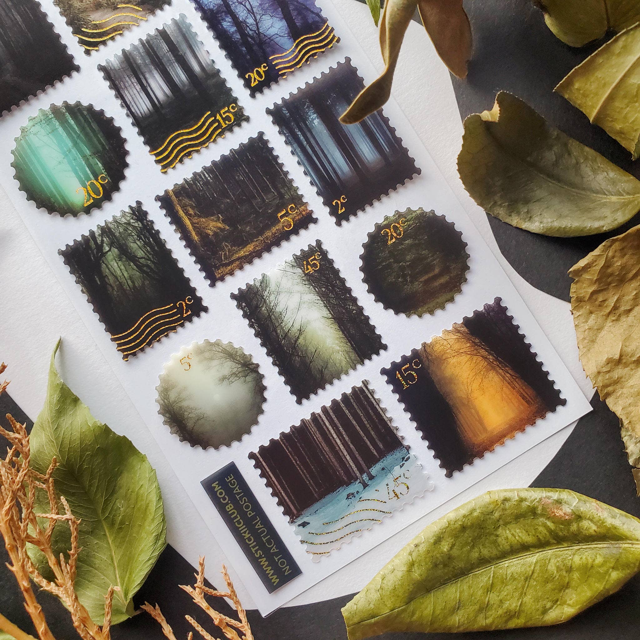 Wildwood Wonder Stamps Sticker Sheet