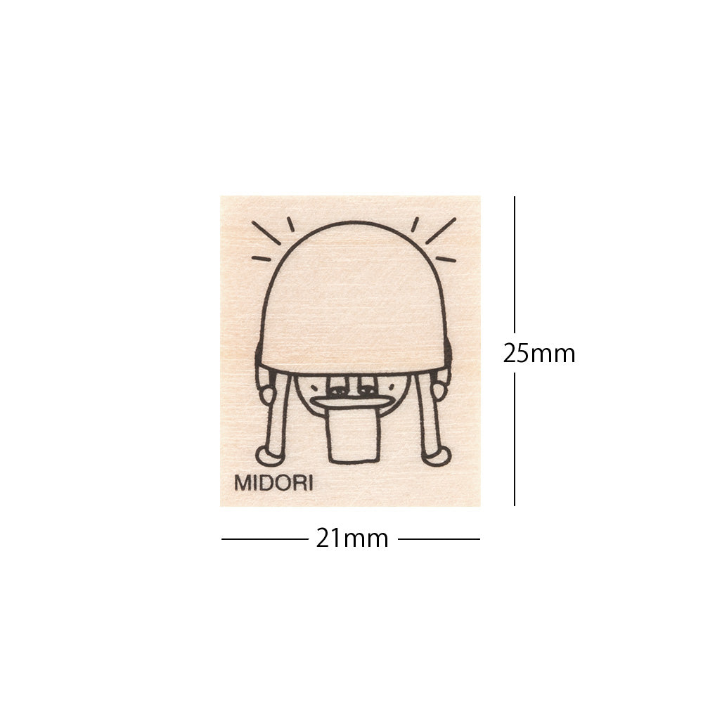 Ojisan 30th Anniversary Wooden Stamp  B