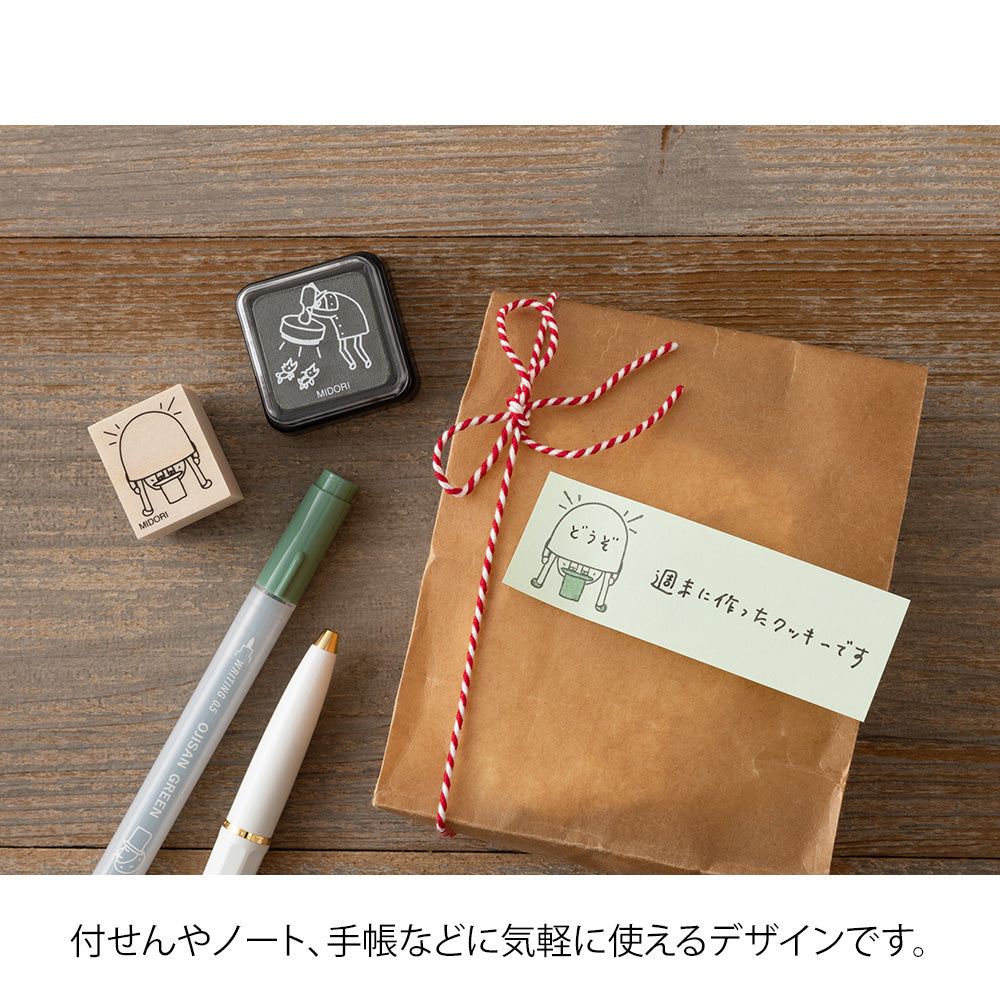 Ojisan 30th Anniversary Wooden Stamp  B