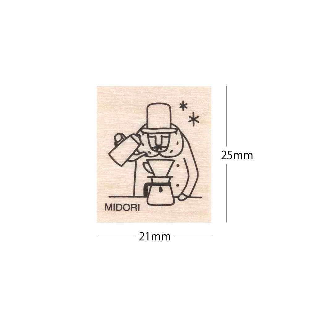 Ojisan 30th Anniversary Wooden Stamp  C