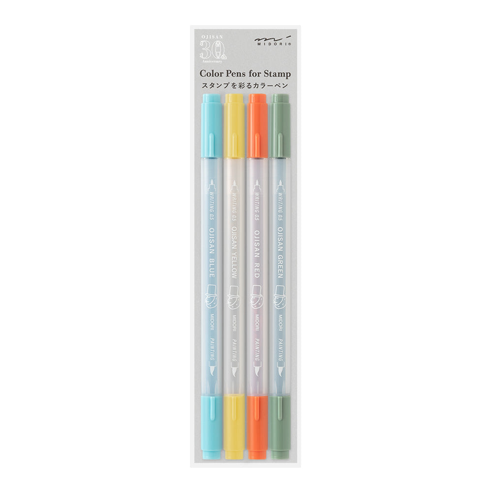 Ojisan 30th Anniversary Colour Pens for Paintable Stamp