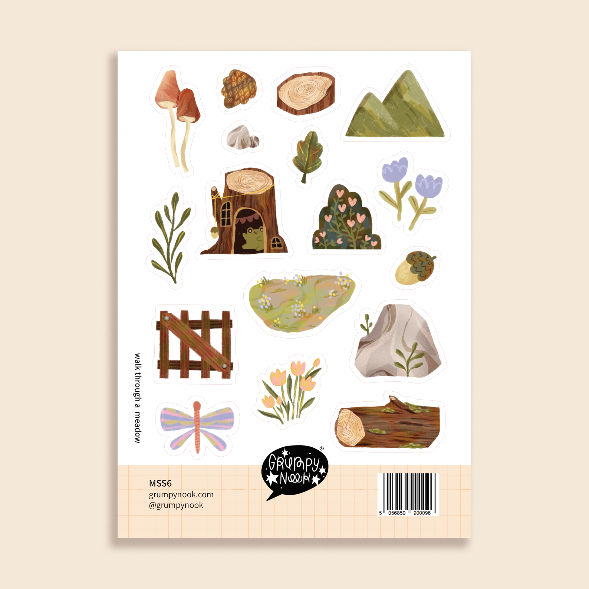 Meadows Sticker Sheet
