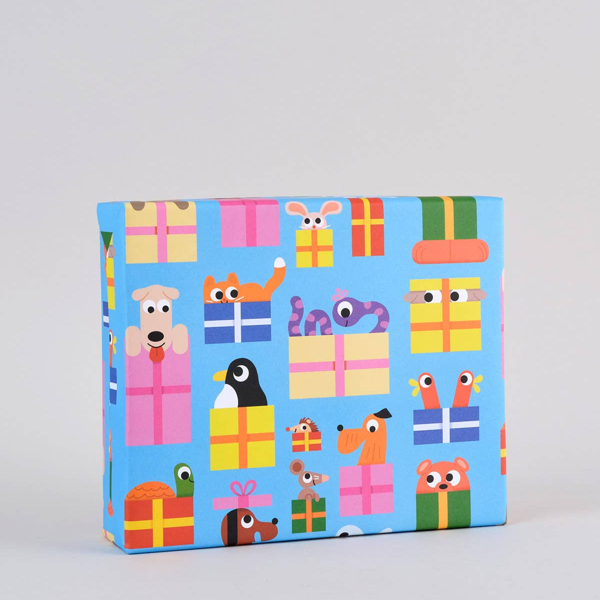 Birthday Animals Gift Wrap