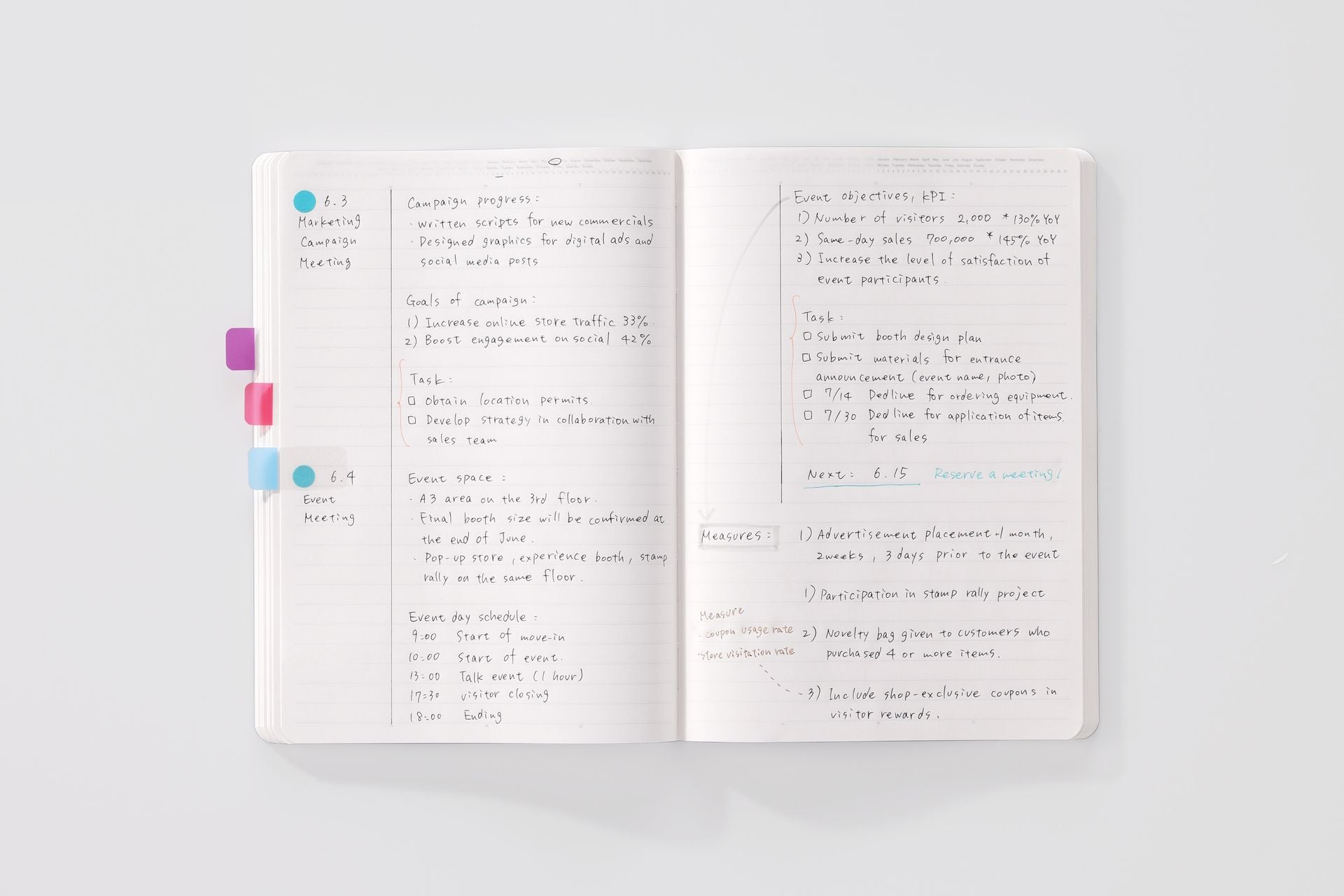 Stalogy 365 Day A5 Lined Notebook