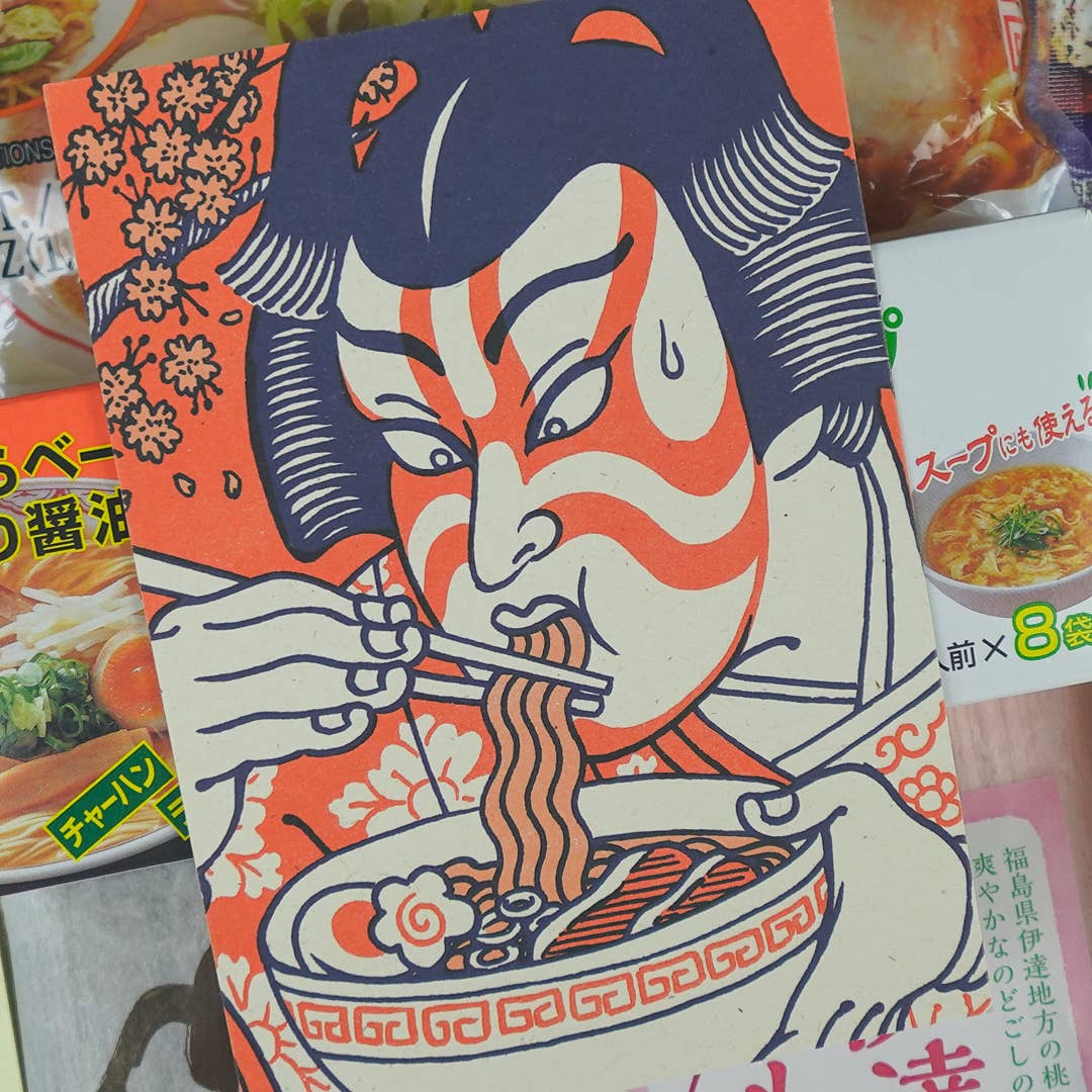 “Kabuki Ramen” Postcard - A6 Size