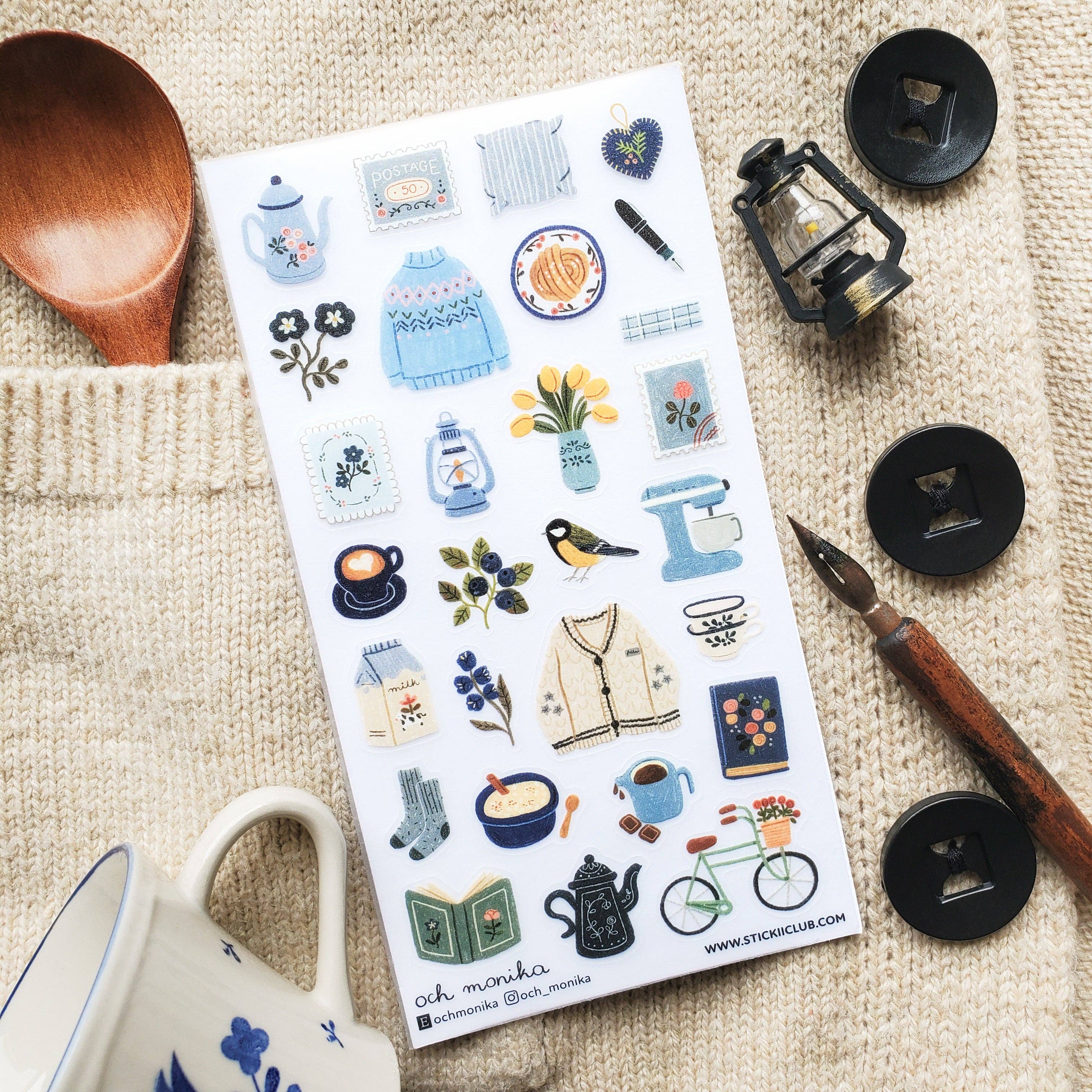 Sweater Weather Joy Sticker Sheet