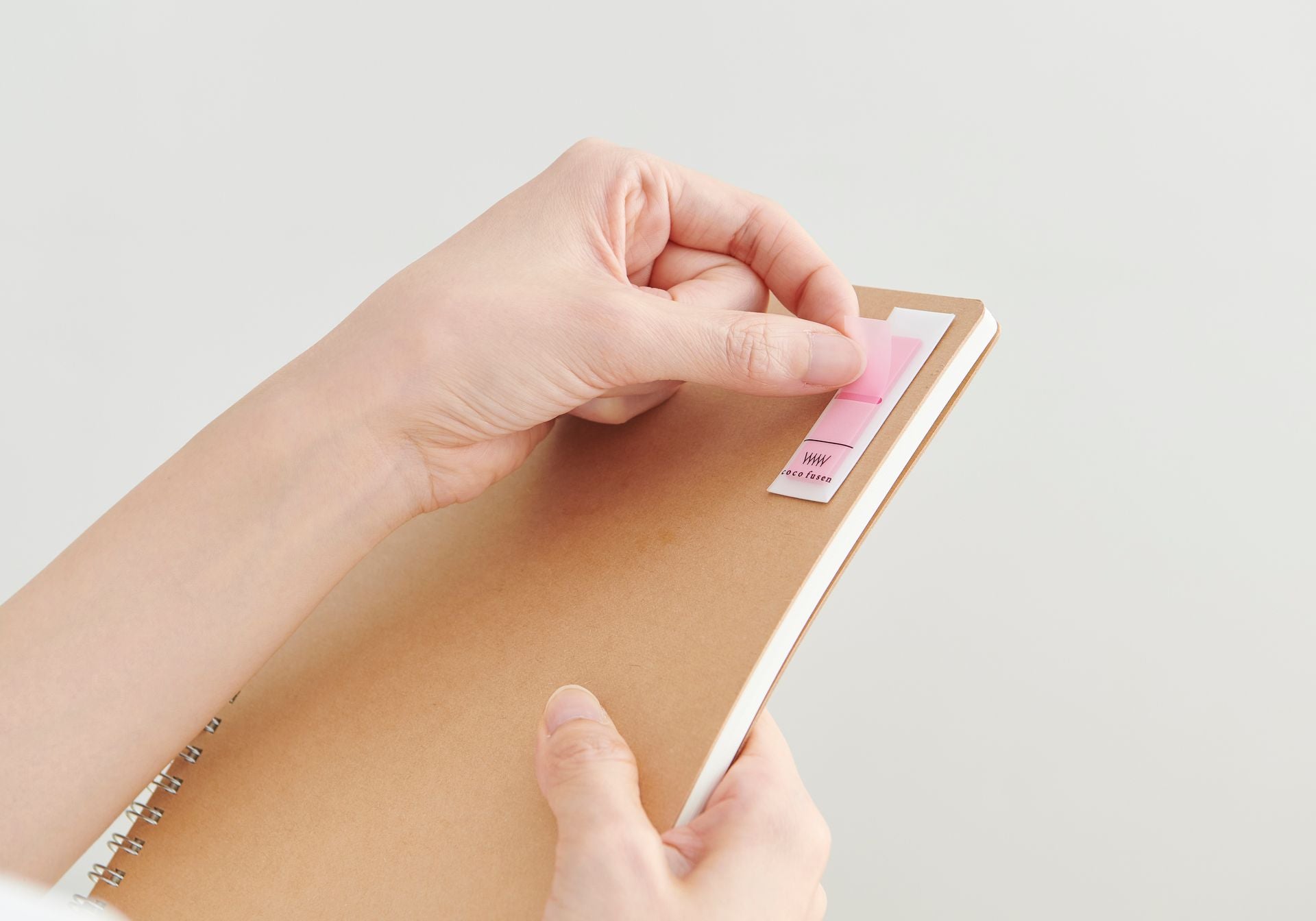 Coco Fusen Thin Sticky Note Bookmarks 2 Strips
