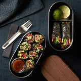 Black and Blum Bento Box