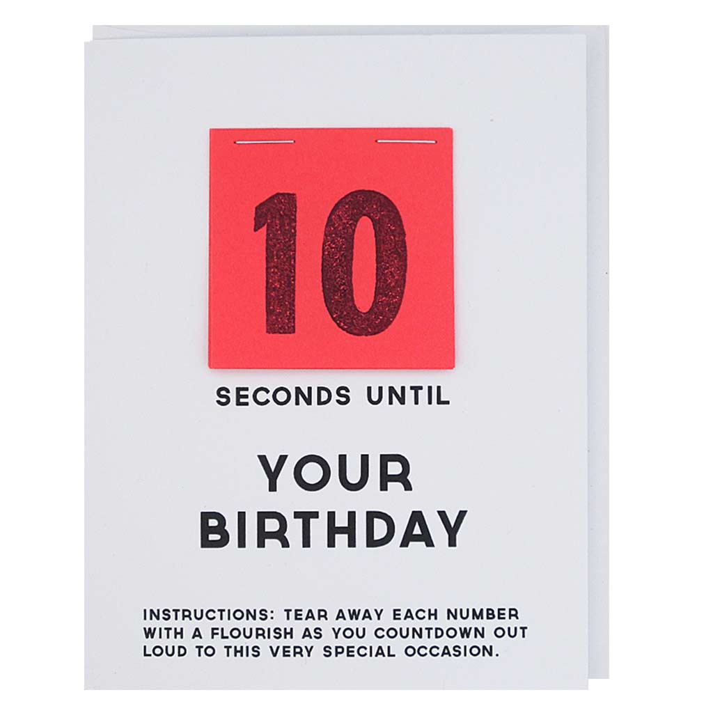 Birthday Countdown Card