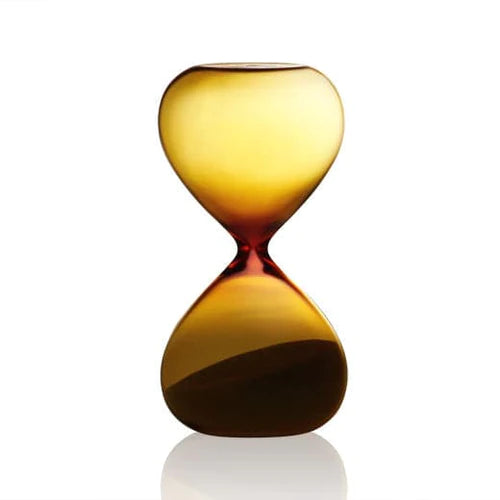 5 Minute Hour glass amber