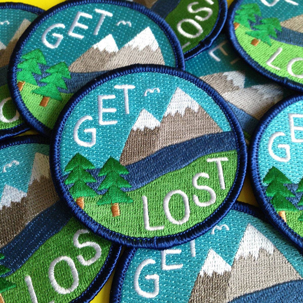 Get Lost Iron On Patch