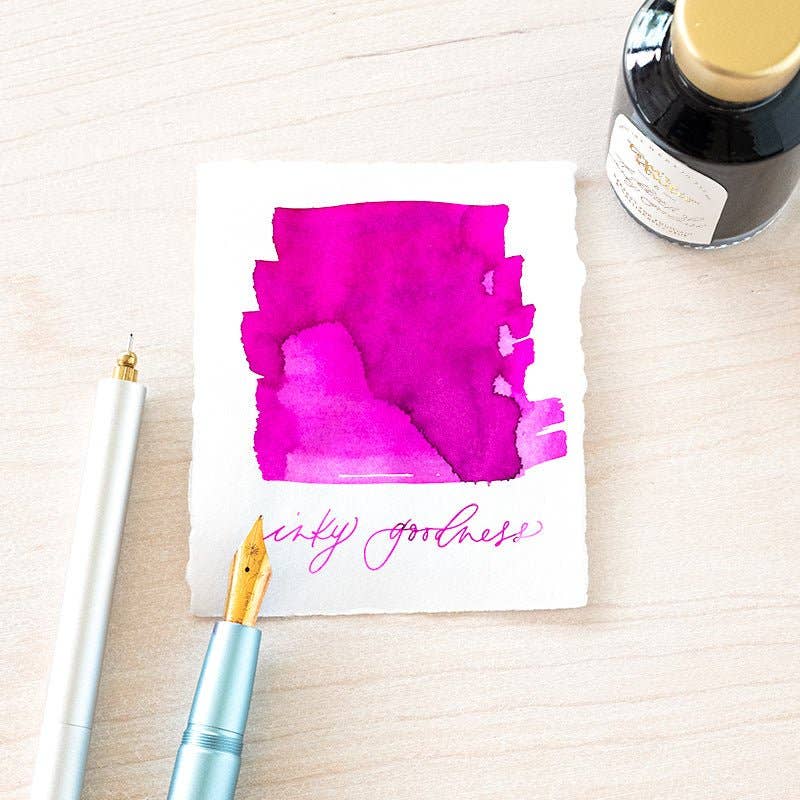 Tom's Studio - Fountain Pen Ink - Raspberry Sorbet