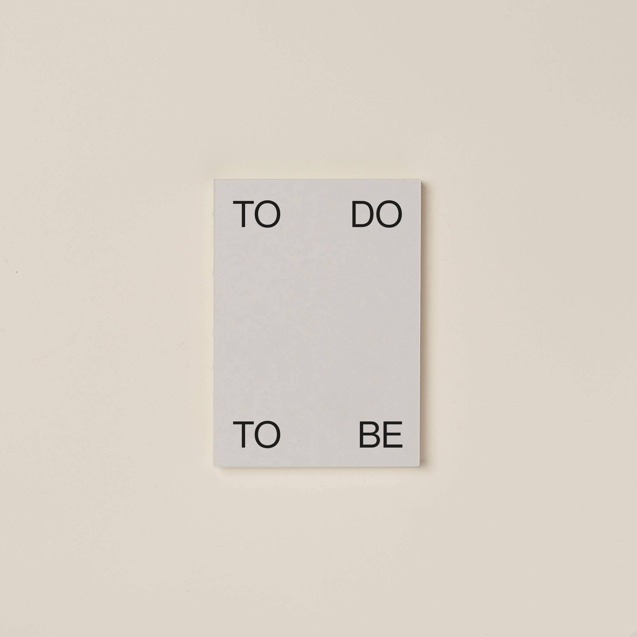 To Do - To Be Weekly Undated Planner