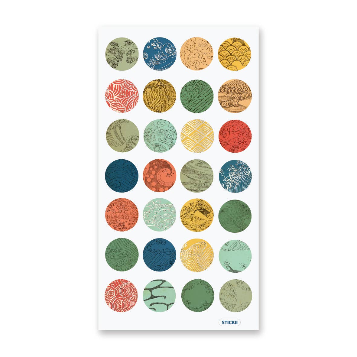 Oceanic Seals Sticker Sheet