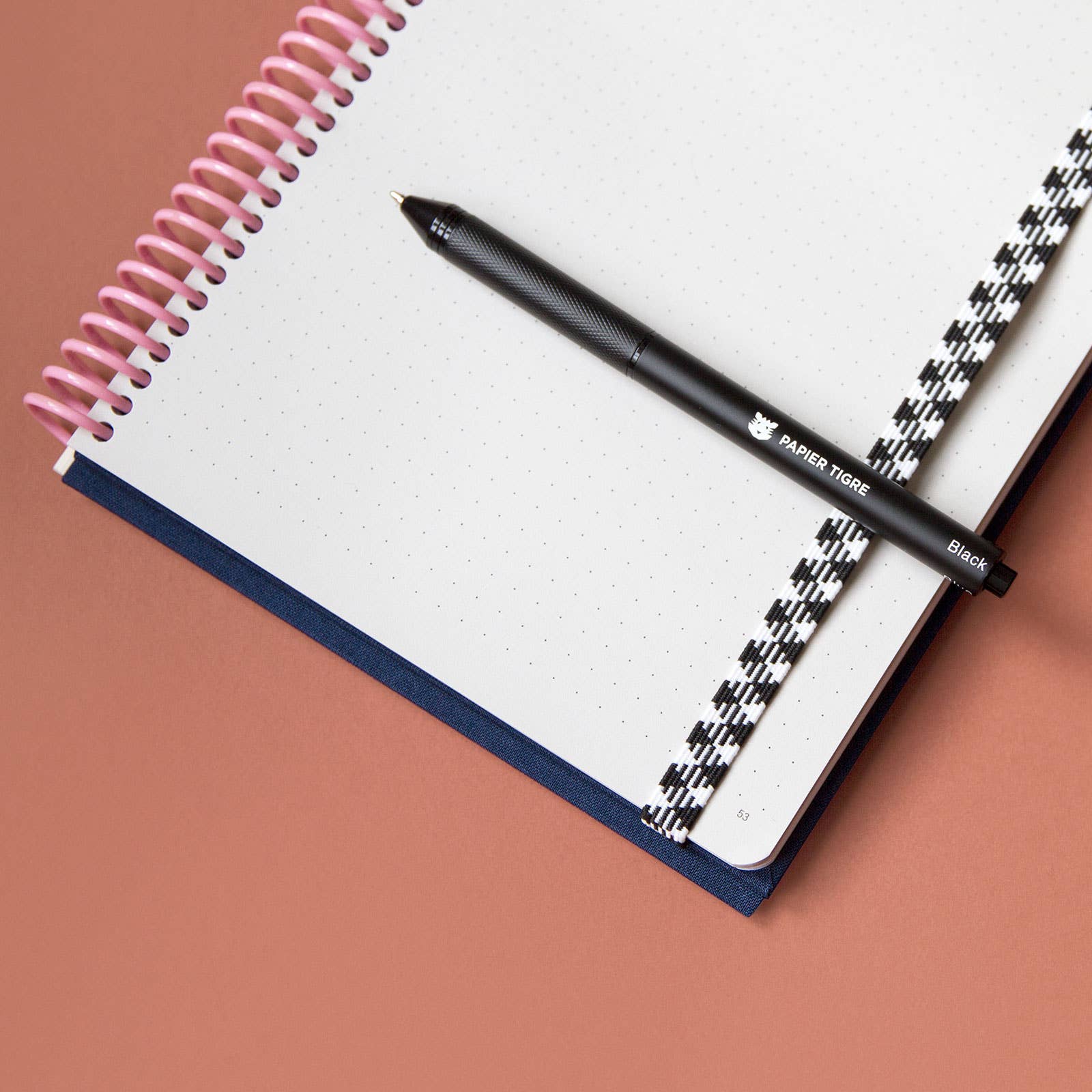 Canvas Spiral Bound Notebook