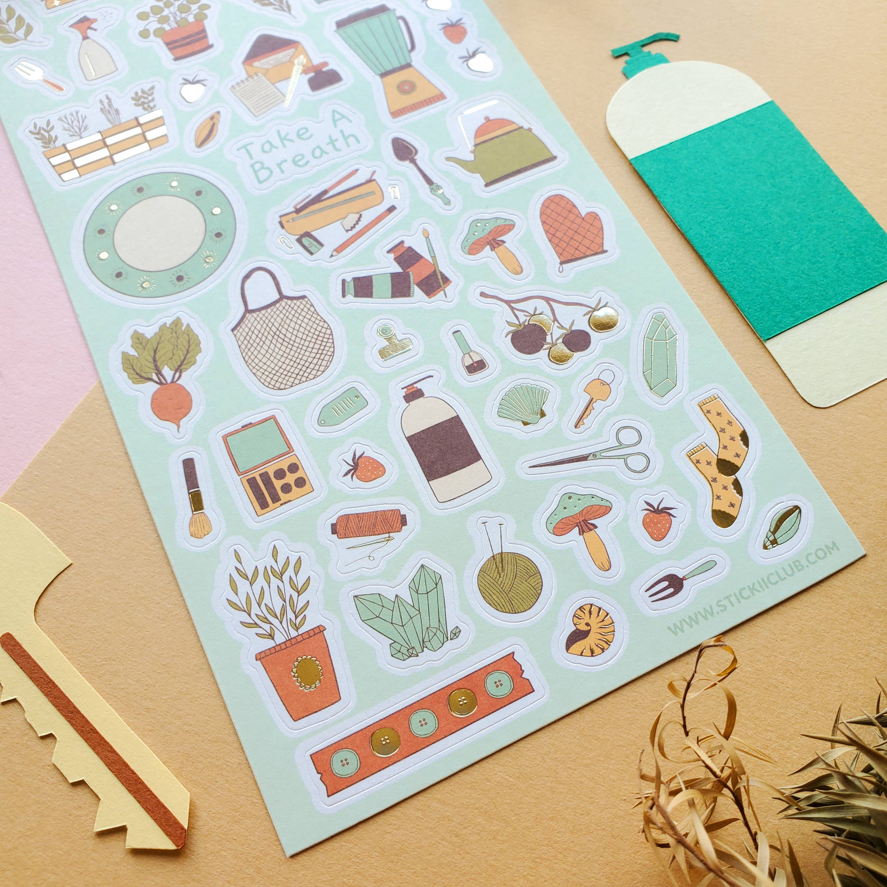 Take a Breath Sticker Sheet
