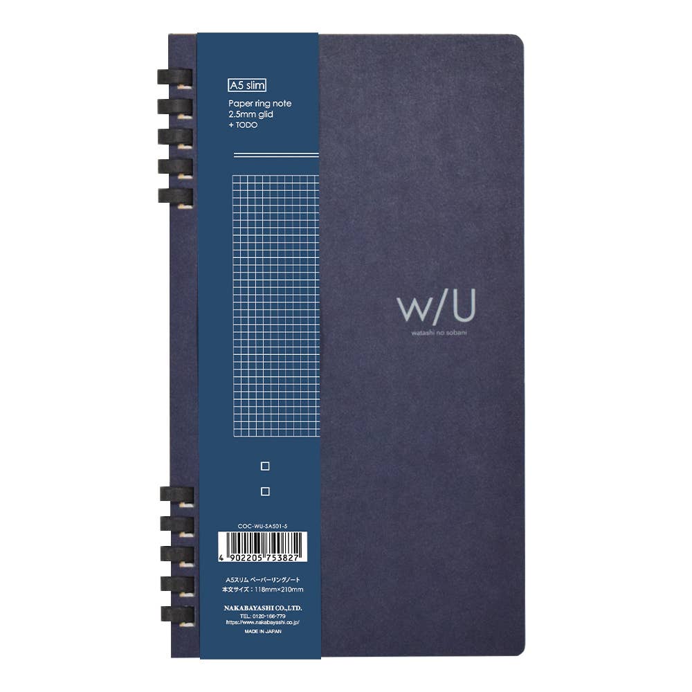 W/U A5 Slim Notebook