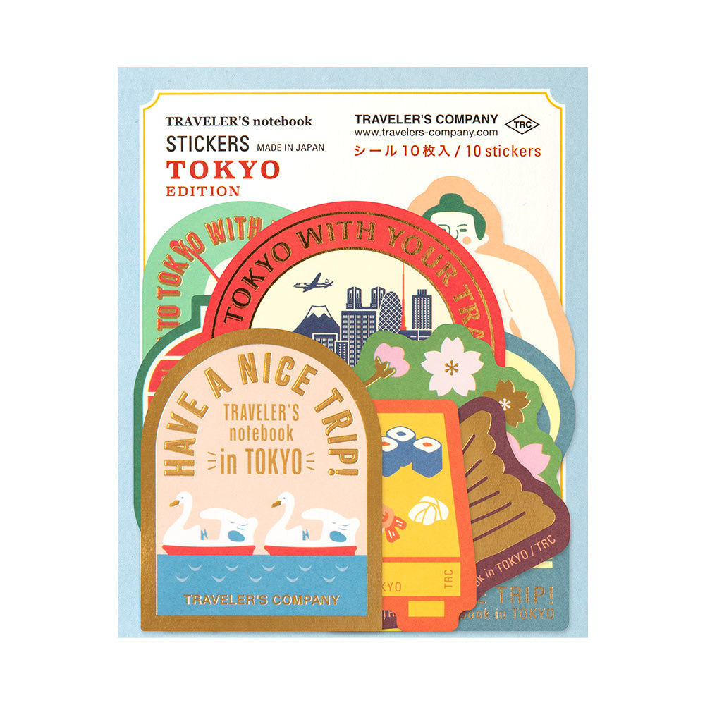 Traveler's Notebook Stickers Tokyo Edition
