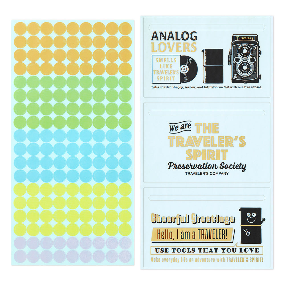 TRAVELER'S Notebook Customised Sticker Set for THE TRAVELER’S SPIRIT 2026 *PRE ORDER*