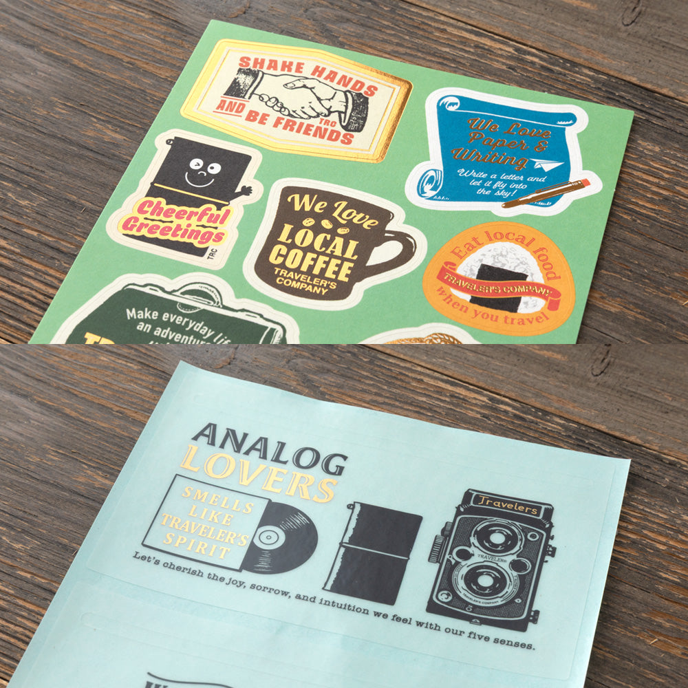 TRAVELER'S Notebook Customised Sticker Set for THE TRAVELER’S SPIRIT 2026 *PRE ORDER*