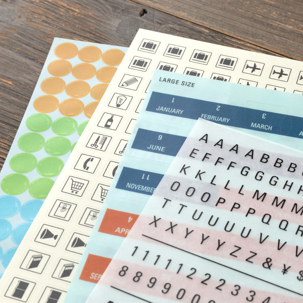 TRAVELER'S Notebook Customised Sticker Set for THE TRAVELER’S SPIRIT 2026 *PRE ORDER*