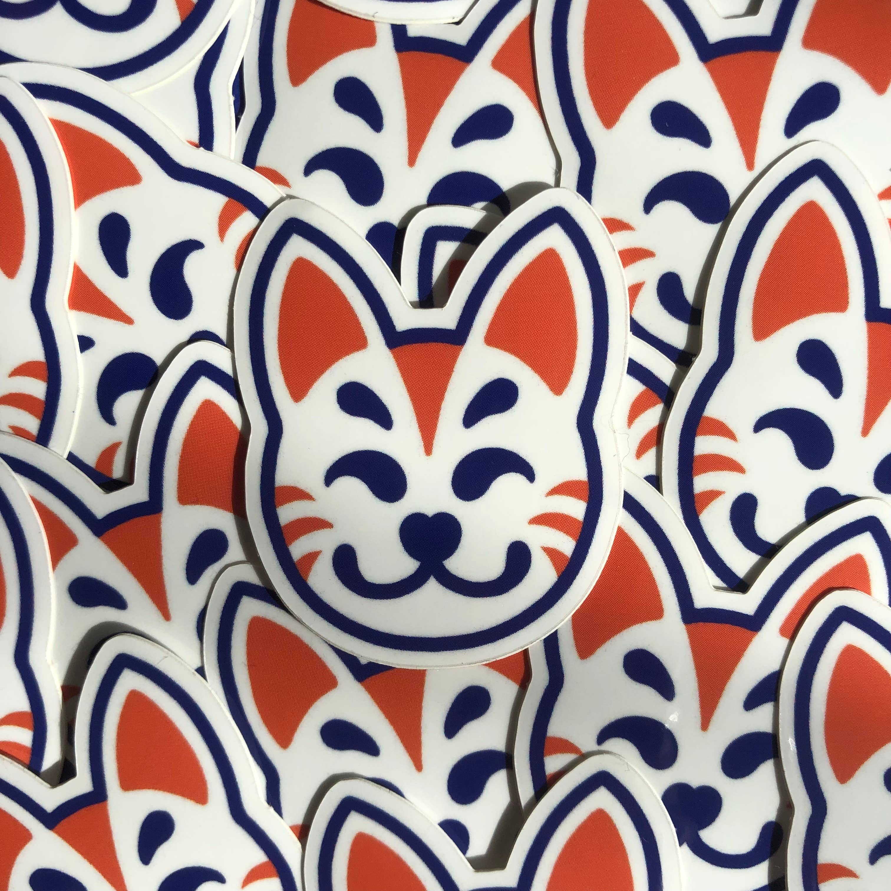 “Kitsune Mask” vinyl sticker