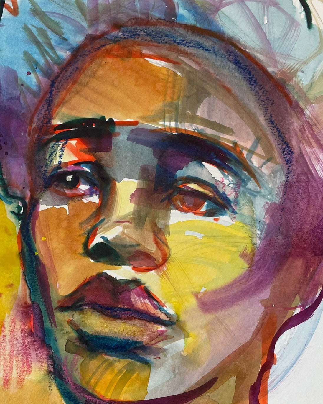 Mixed Media Portrait Workshop: Next Date TBC