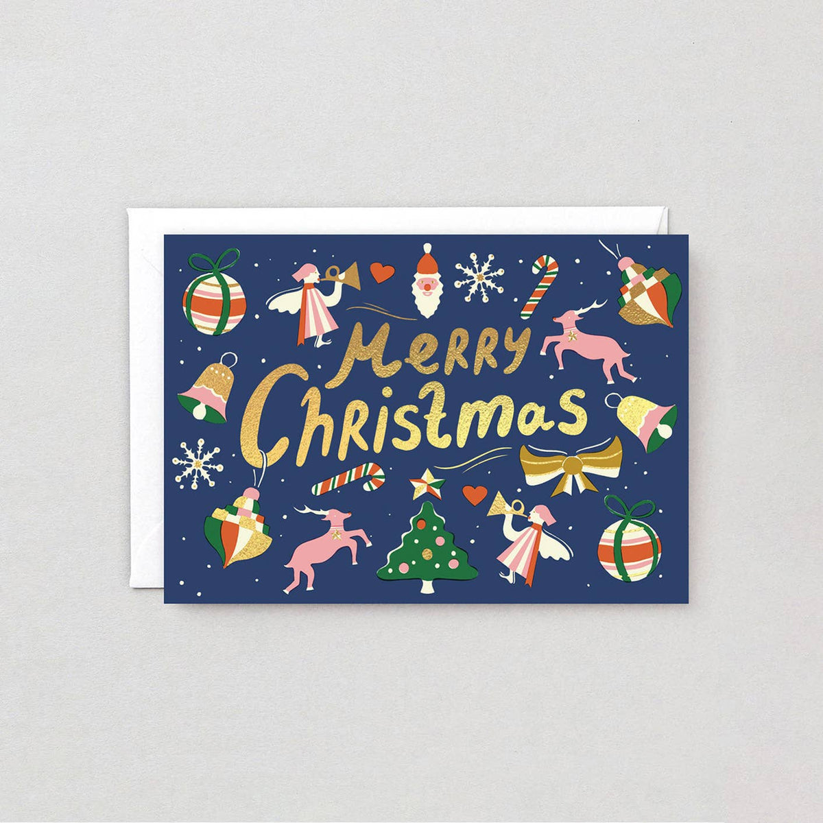 Merry Christmas Holiday Greeting Card