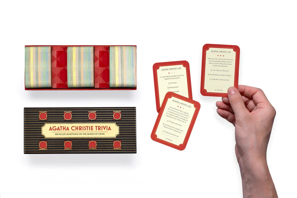 Agatha Christie Trivia Card Game