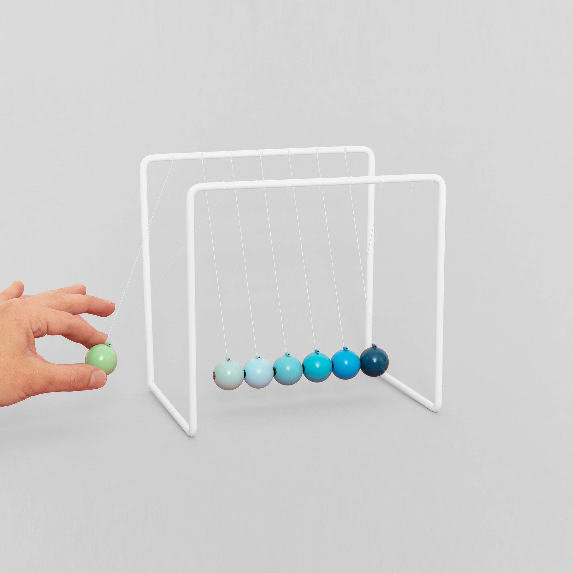 Gradient Newton's Cradle