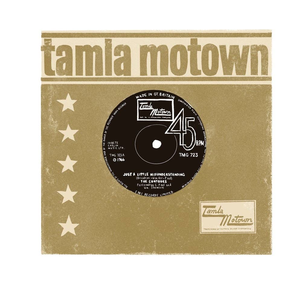 Tamla Motown Greeting Card