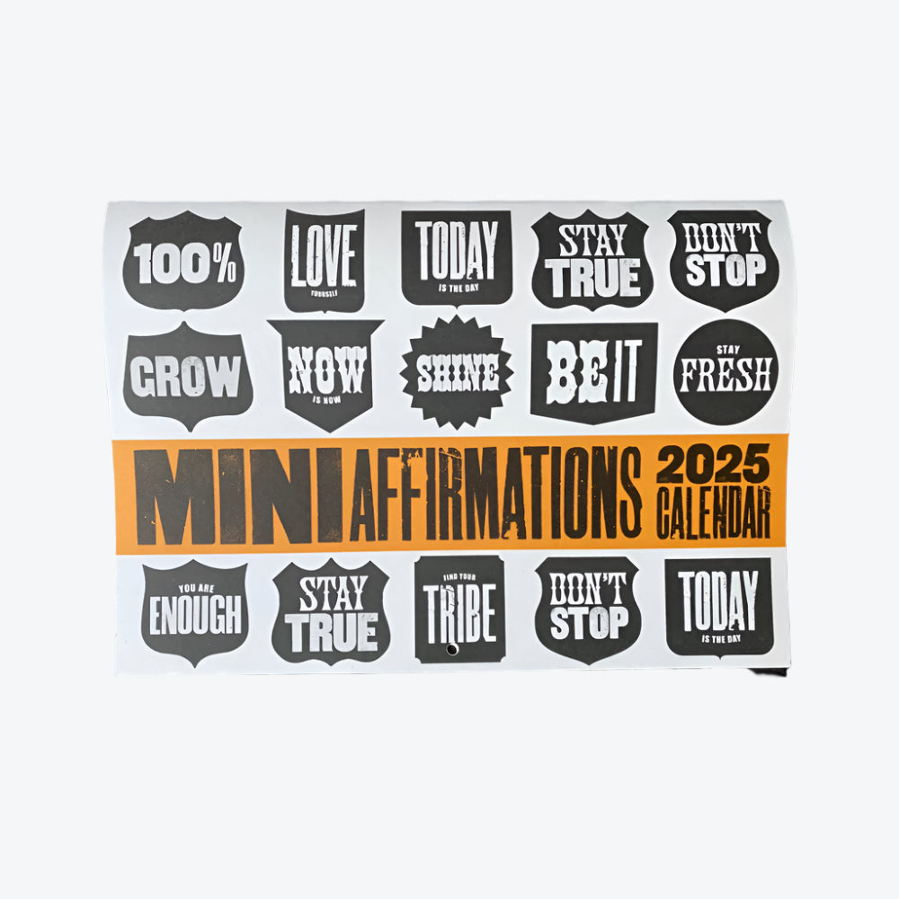 Affirmations Calendar 2025