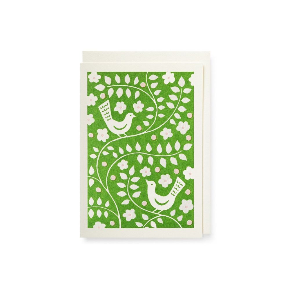 Ariana Bird Pattern Greeting Card