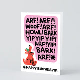 Birthday Bark Card