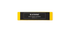 A set of ten Blackwing replacement erasers in a rectangular black box with bright yellow ends, shown against a plain white background.