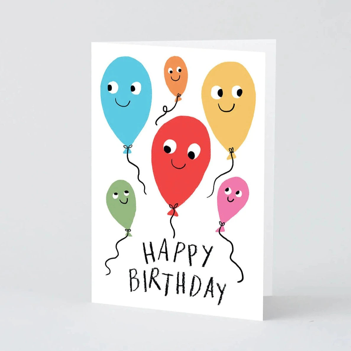 Birthday Balloons Birthday Card