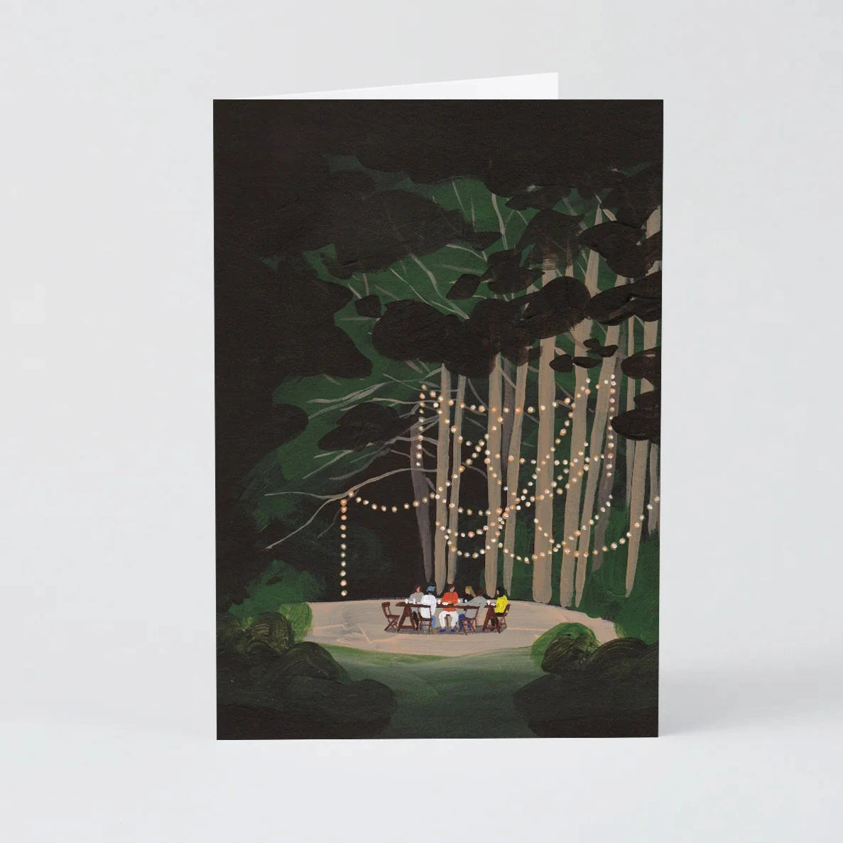 Dinner in the Forest Card