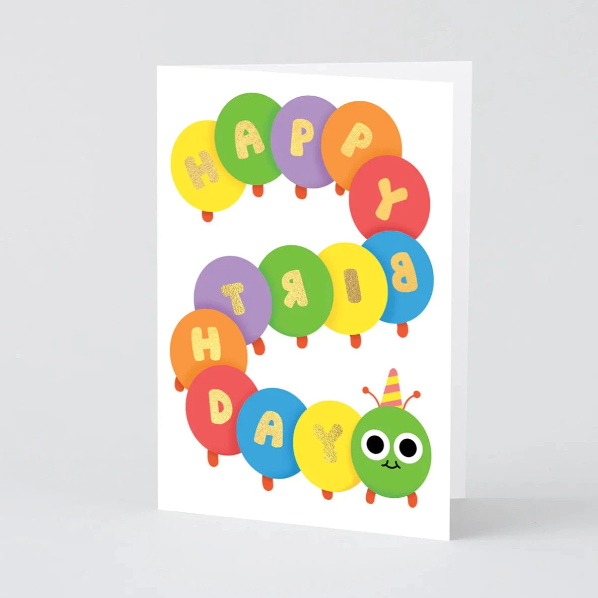 Birthday Caterpillar Birthday Card