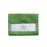 Green cardholder with a visible brand logo on a white background