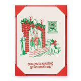Chestnuts Roasting Card Pack of 5