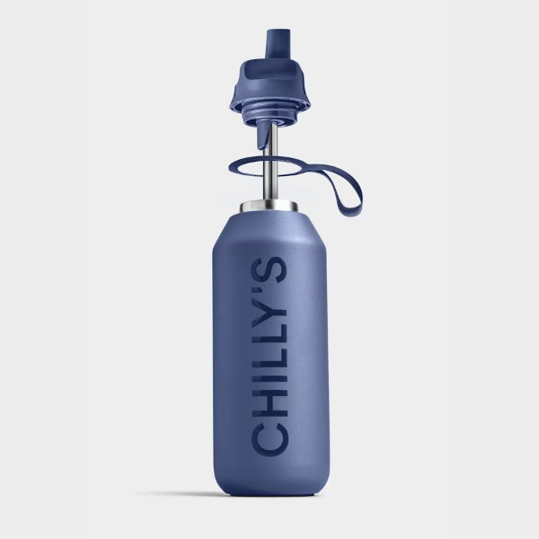 Chillys Series 2 Flip Water Bottle Whale Blue