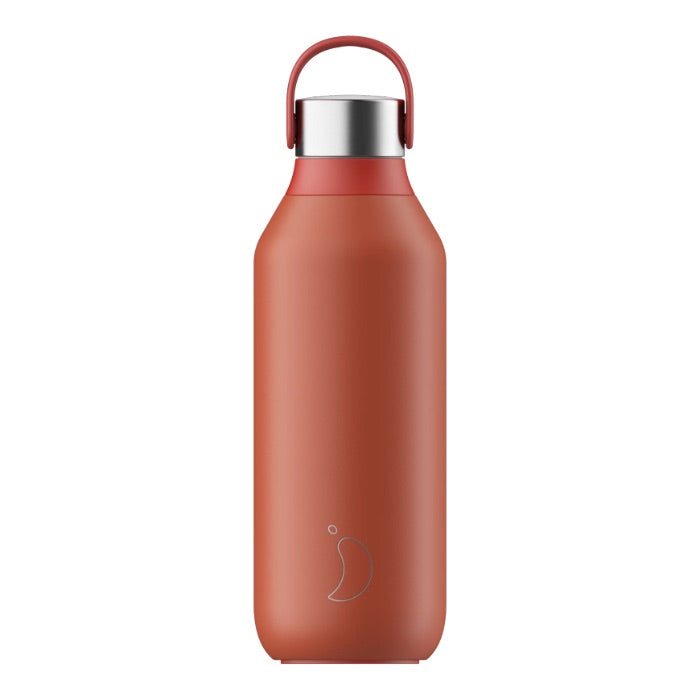 Chillys Series 2 Water Bottle Maple Red