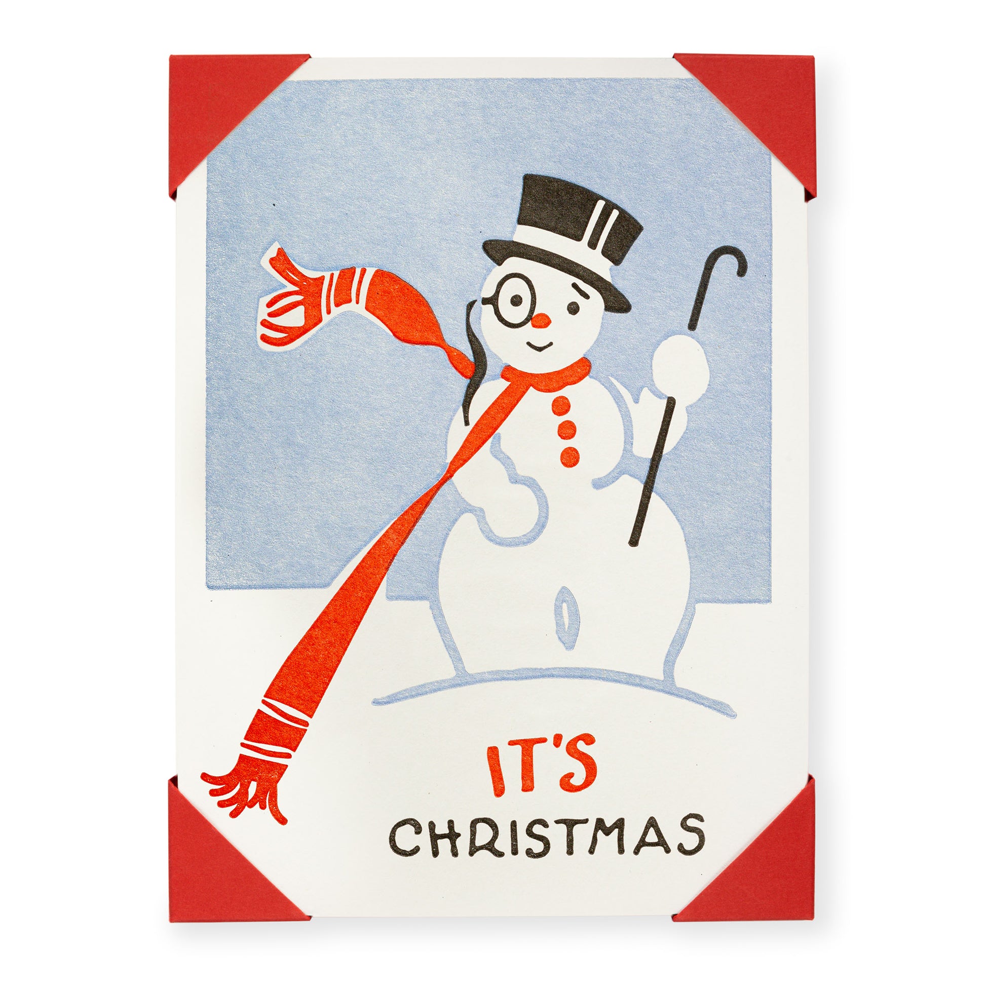 Christmas Snowman Greeting Card Pack 