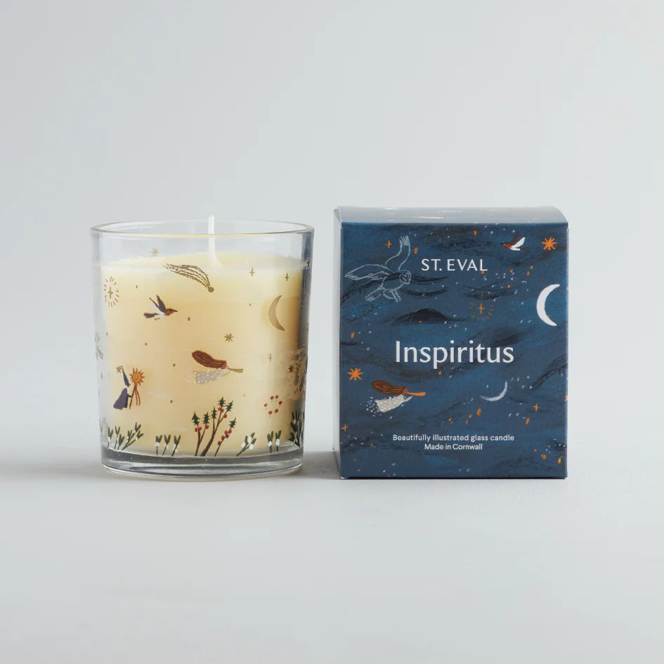 Christmas Wonderland Glass Candle Inspiritus