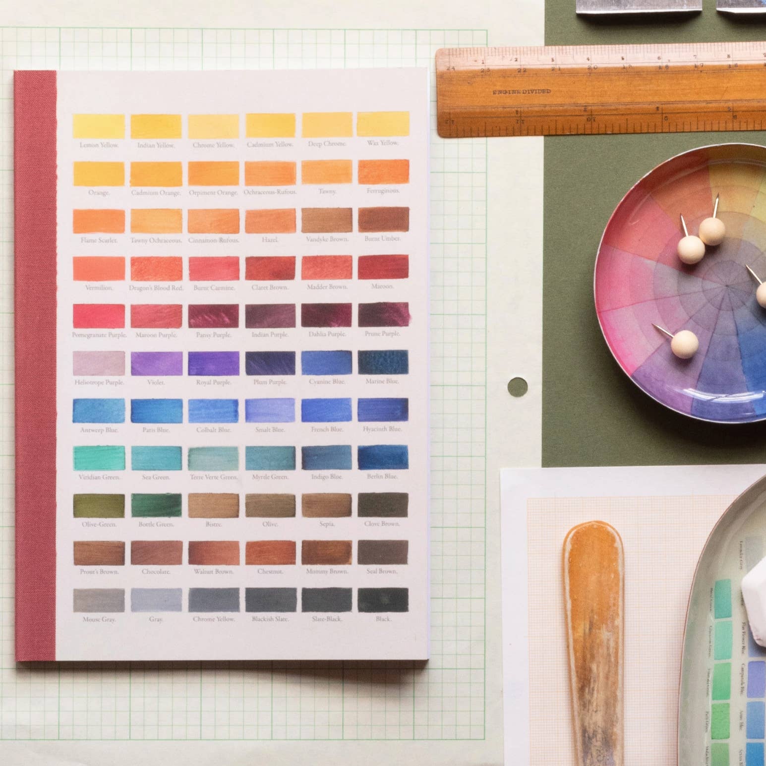 Colour Studies Notebook With Nomenclature of Colours Cover