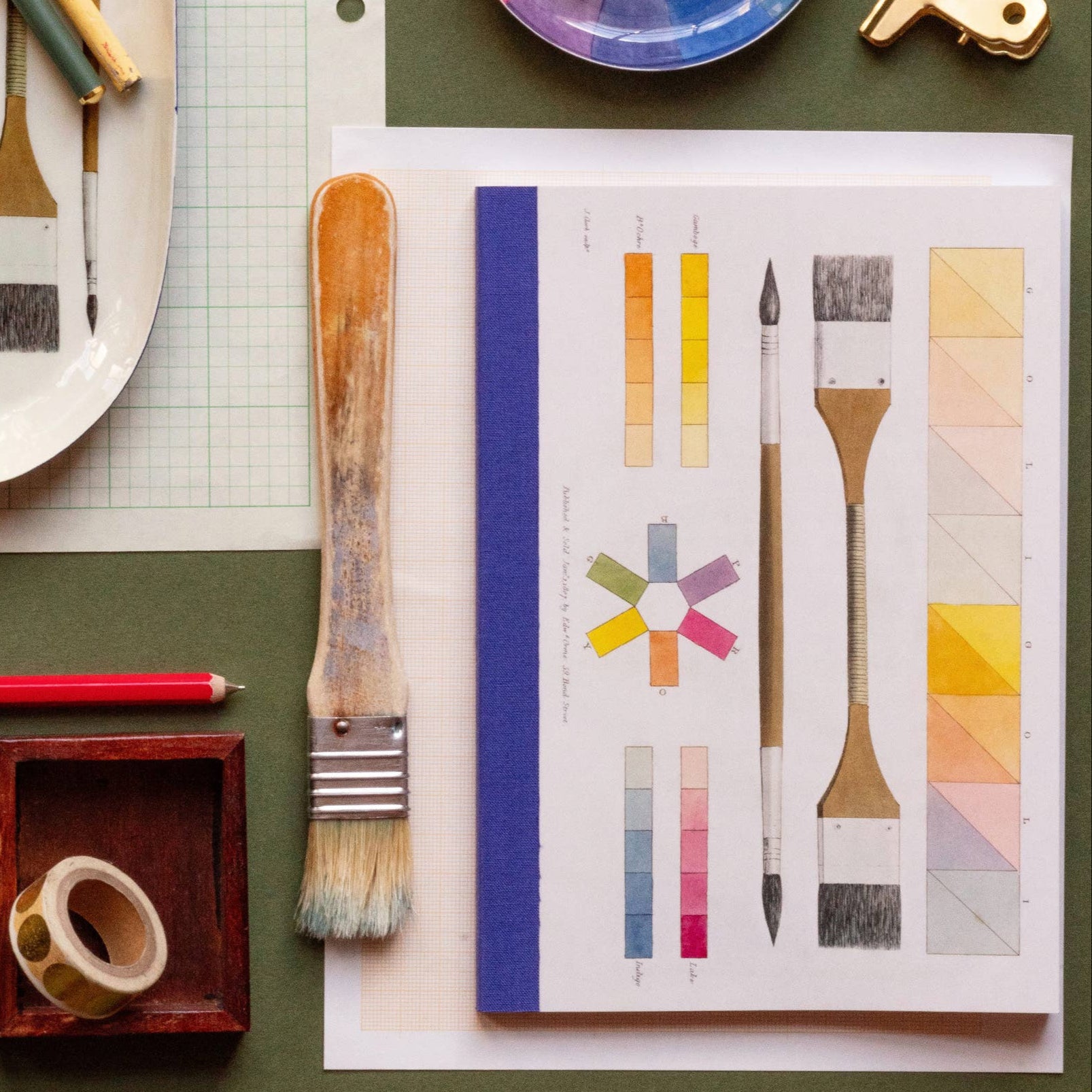 Colour Studies Notebook The Art of Colouring Cover