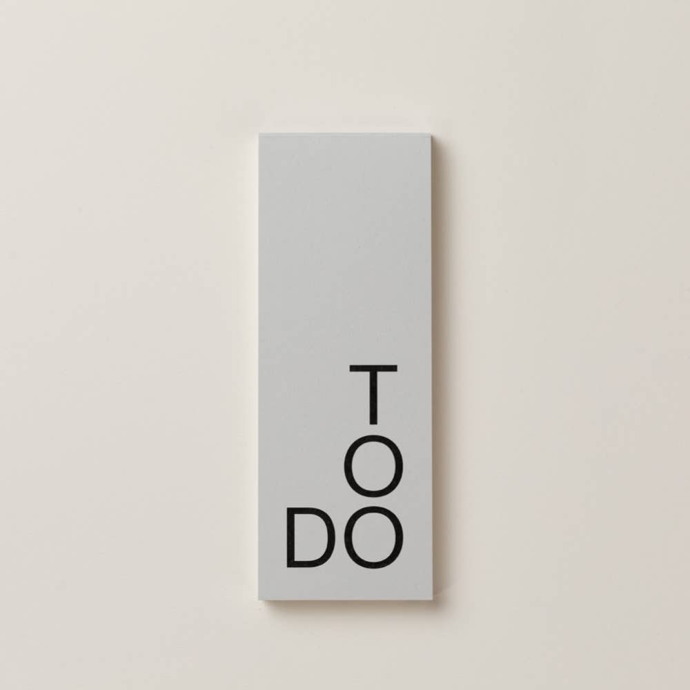 Daily To Do List Light grey