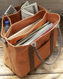 Dulton Worker Bag Camel With Stationery