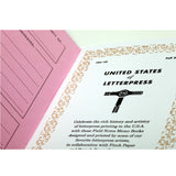 Field Notes Limited Edition United States of Letter Press Notebook - 3 Pack